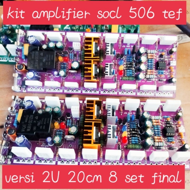 kit socl 506 tef 2U 20cm