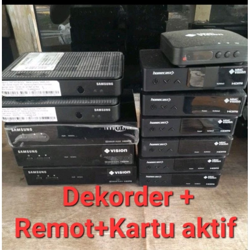 Dekorder HDMI+ KARTU JAWARA VISION  /INDOVISION /MNCVISION