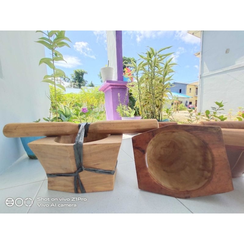 LESUNG KAYU ULIN /TEBELIAN KALIMANTAN