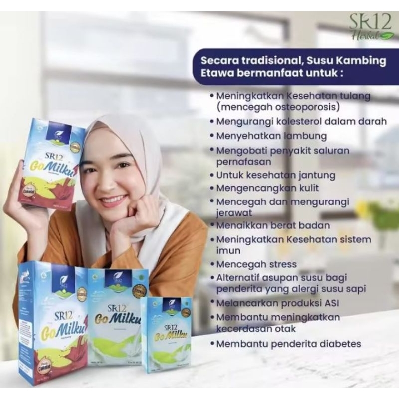 

Susu Etawa GoMilku ST12 berat 600 gram