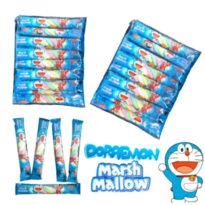 

Doraemon Marshmellow Kepang | Isi 20 @ 7 Gr | Loka