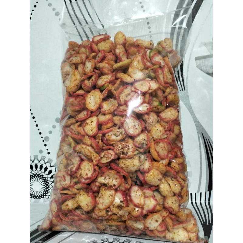 

Kerupuk seblak kencur pedas food 1kg