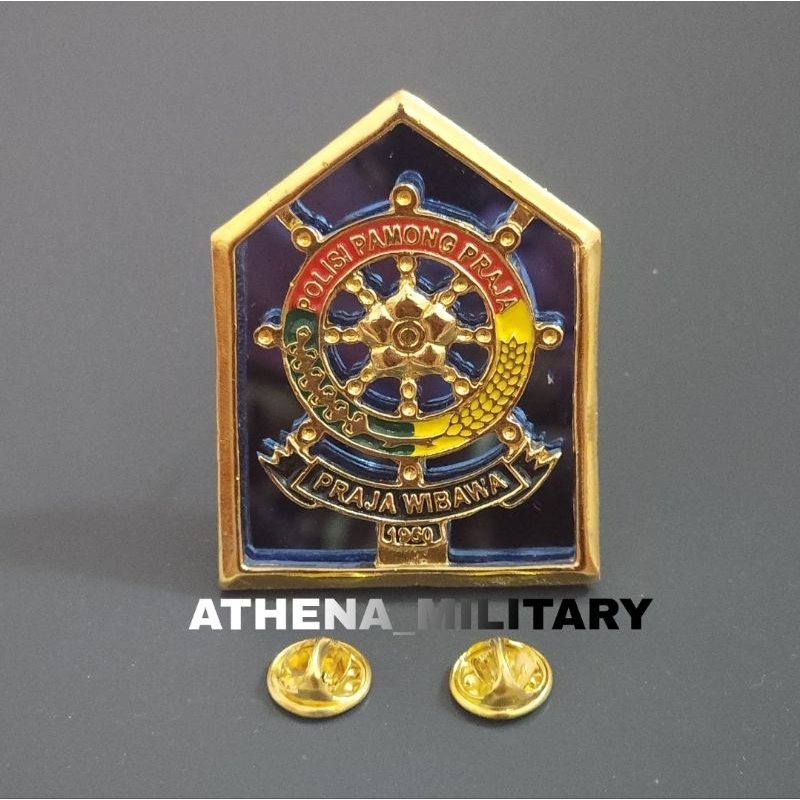Emblem Pol PP Segi Lima | Emblem Pol PP Rasta