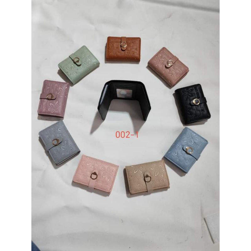 Dompet Wanita / Dompet Lipat Tiga Kulit / Wadah / Dompet Koin