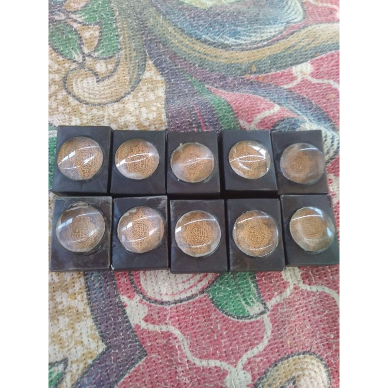 KITAB STAMBUL KECIL TINTA EMAS+WADAH KACA