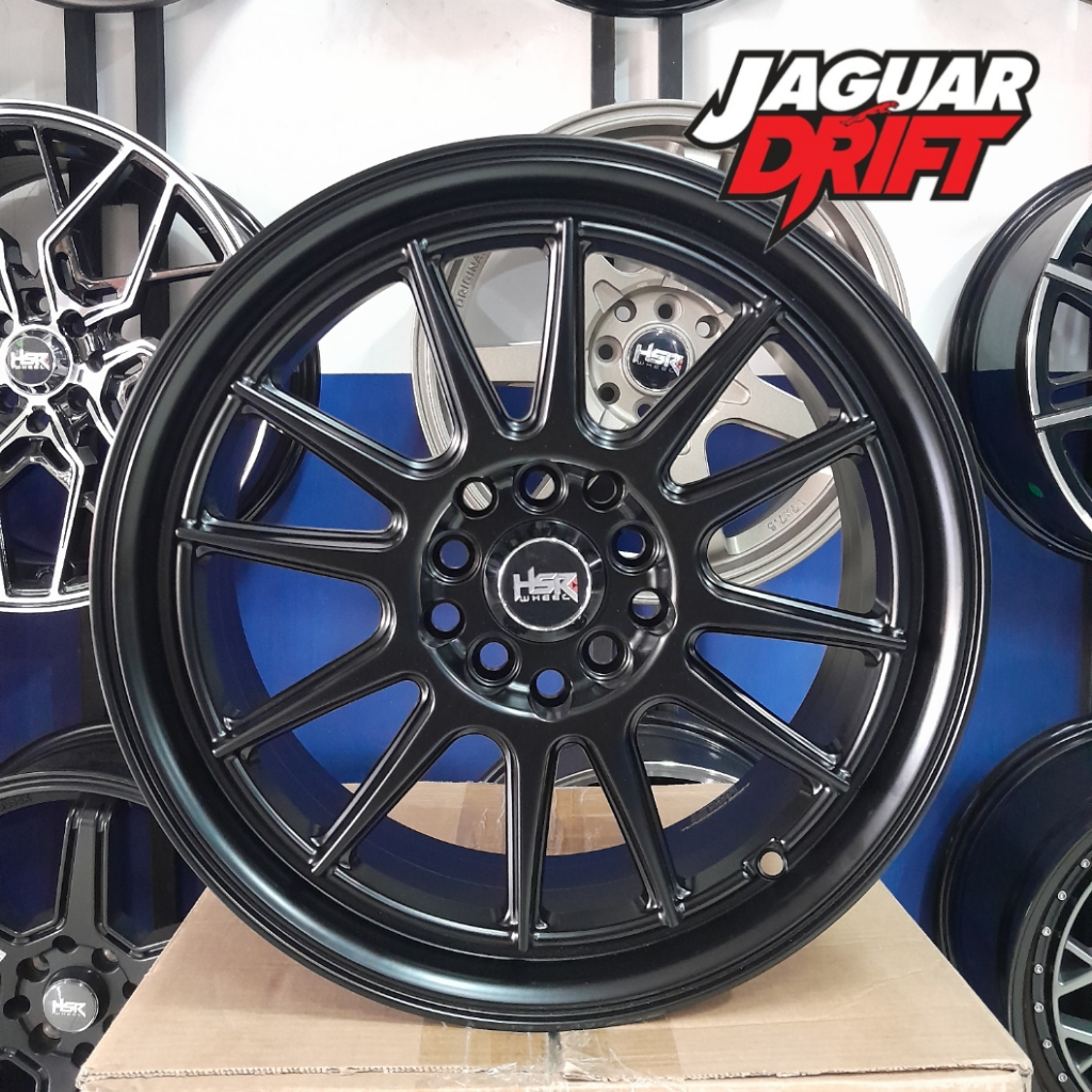 VELG MOBIL HSR TYPE ENDE RING 16 HITAM - INNOVA RUSH TERIOS ERTIGA XOVER CAMRY