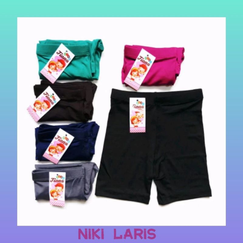 celan daleman anak perempuan tiana /  short pendek terbaru / legging pendek termurah / legging anak 