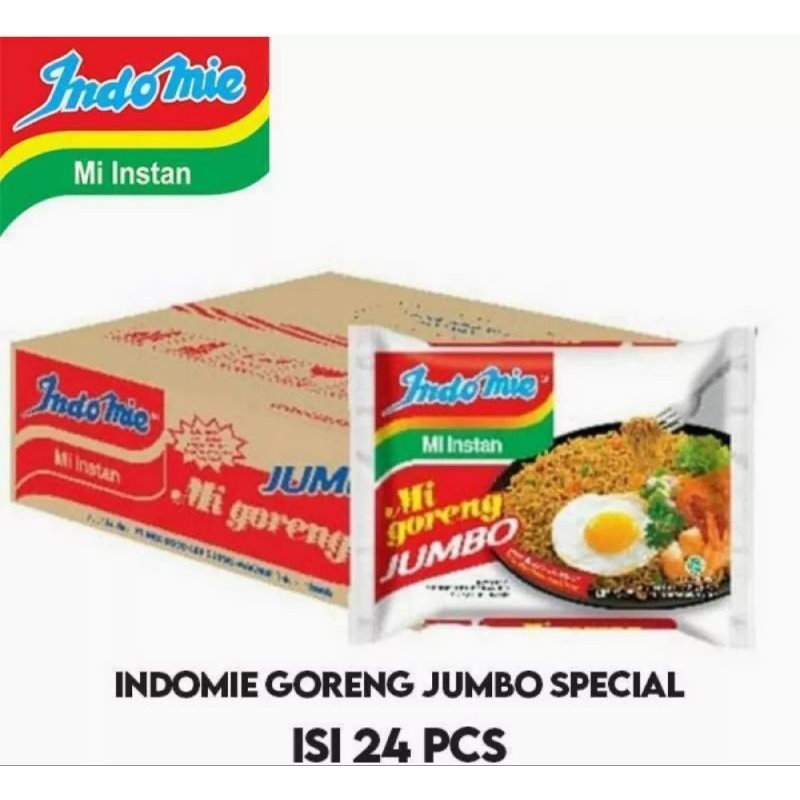 

INDOMIE GORENG JUMBO 1DUS ( ISI 24 PCS )