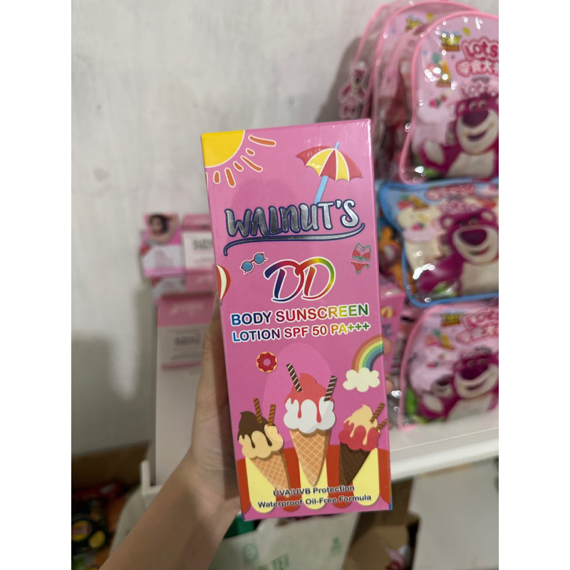 DD Walnut Body sunscreen