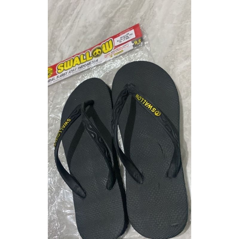 Sendal jepit swallow hitam