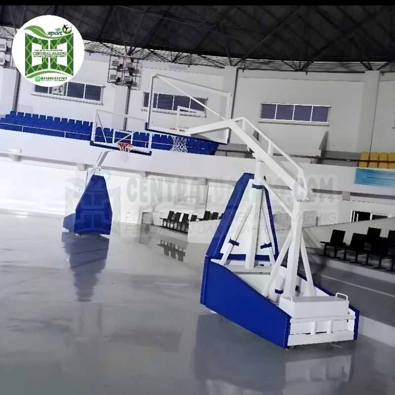 Tiang Ring Basket Portabel NBA