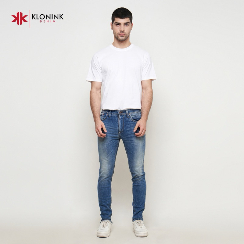 NEW SERIES KLONINK denim stretch BLUE JEANS premium jeans