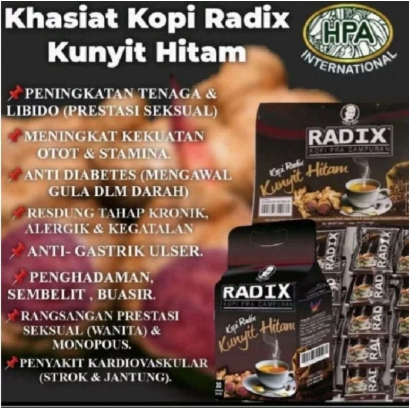 

kopi radix kunyit hitam