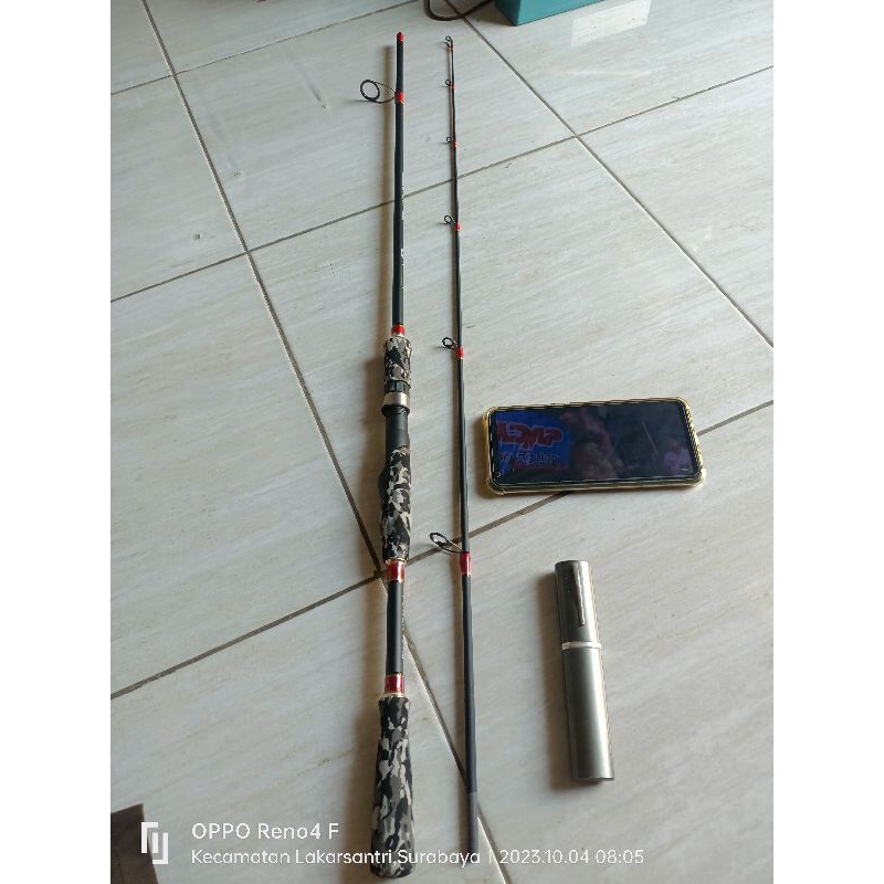 Joran pancing kenzi Mission spin 602