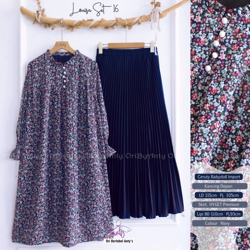REDY LAGI      LOUISA SET 15 BY ANTY LD /MOURANCE SET 23 BY ANTY/  LOUISA SET JUMBO BY ANTY/LOUISA S