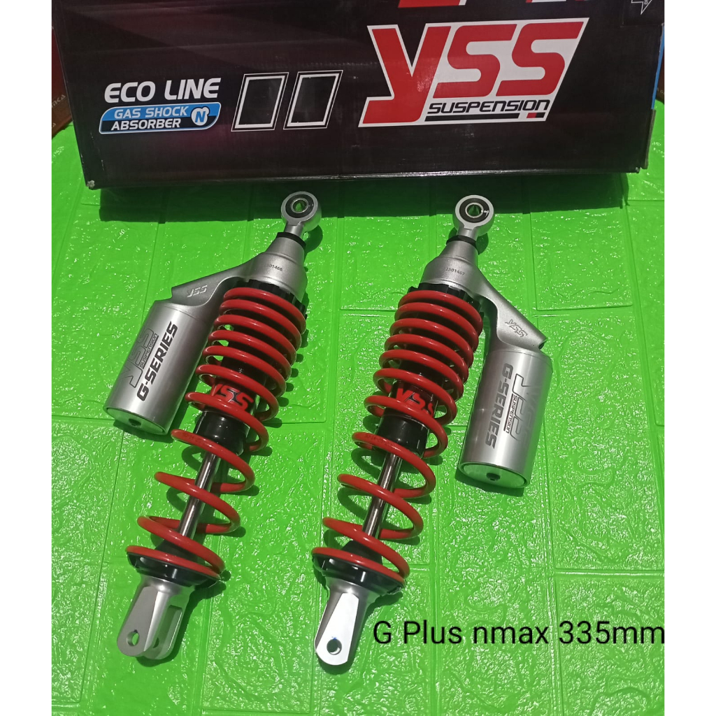 shock yss g plus 330mm n max old red-silver