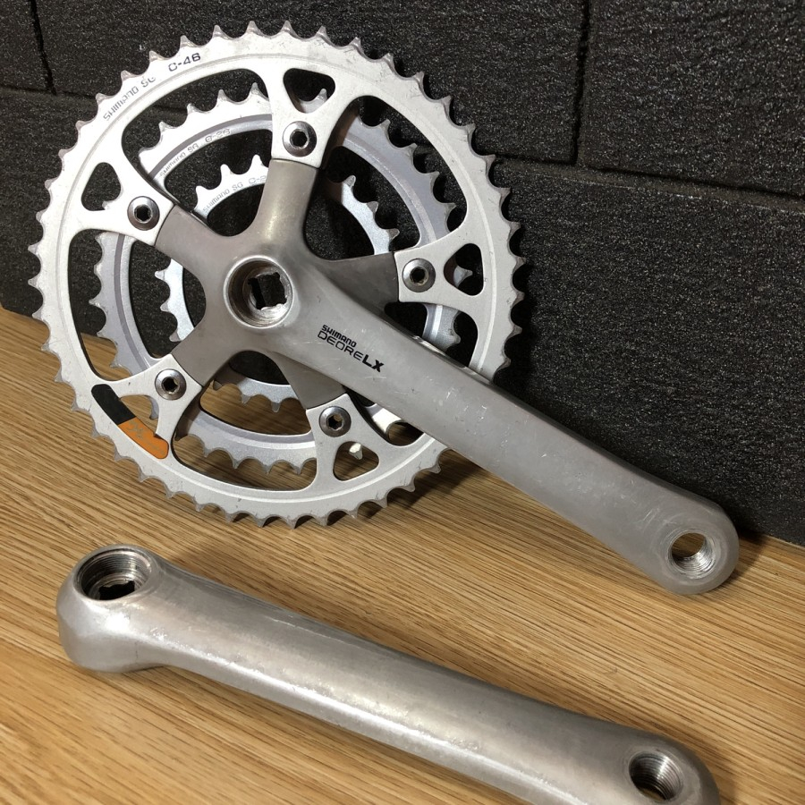 Crank Deore LX M550 Original Vintage Shimano Via Japan