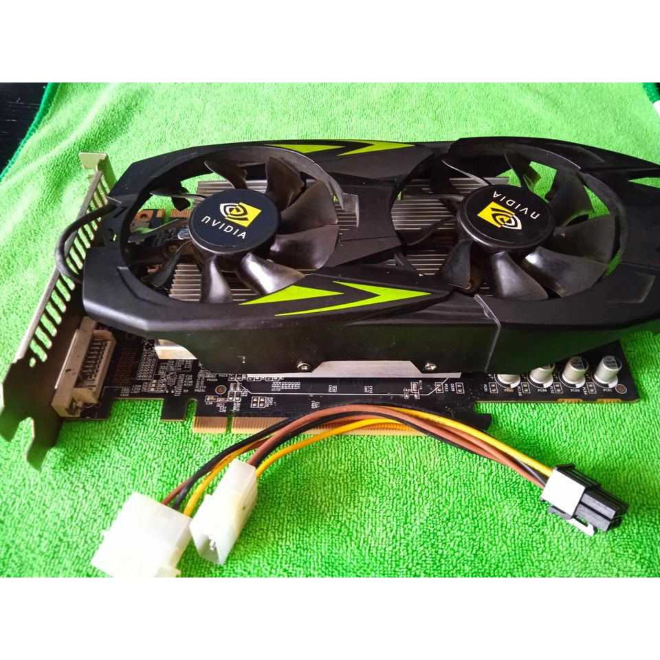 VGA PCI EXPRESS 2.0 NVIDIA [FAKE] GT730 2GB DDR5 128BIT SUPPORT DX11
