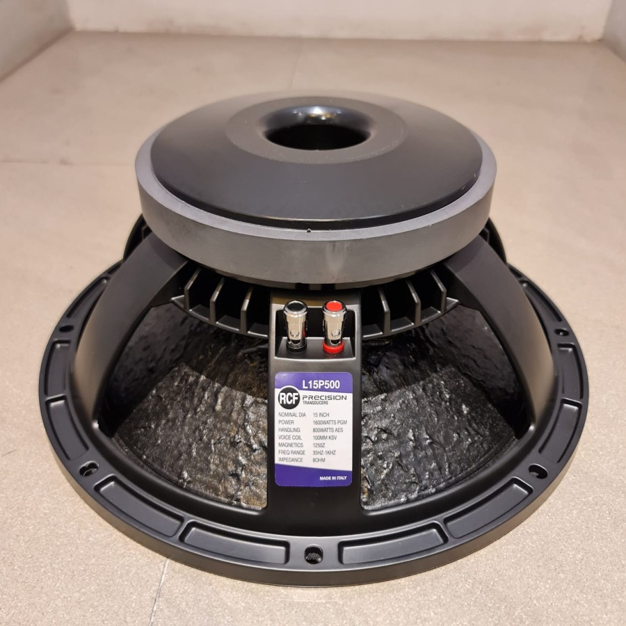 SPEAKER COMPONENT RCF L15P500 15 INCH VC 4 INCH SUBWOOFER L 15P500