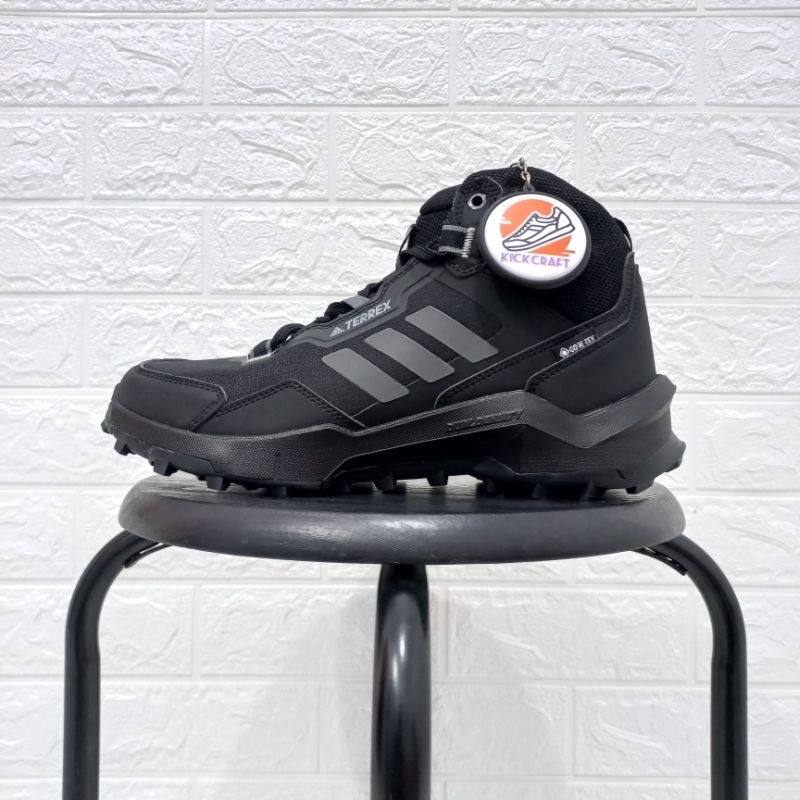 SEPATU ADIDAS TERREX AX4 MID GTX BLACK - PREMIUM ORIGINAL