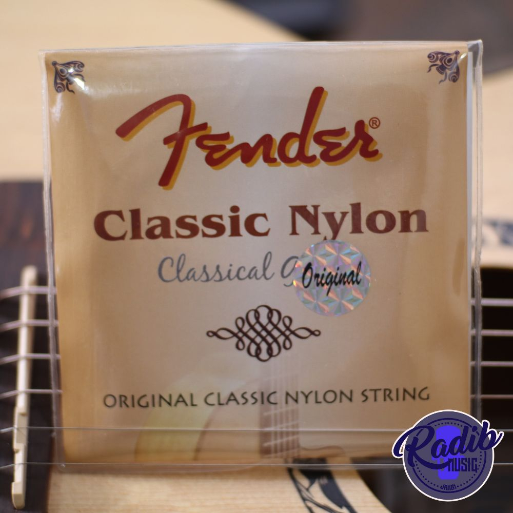 Senar Gitar fender klasik nylon 1 set
