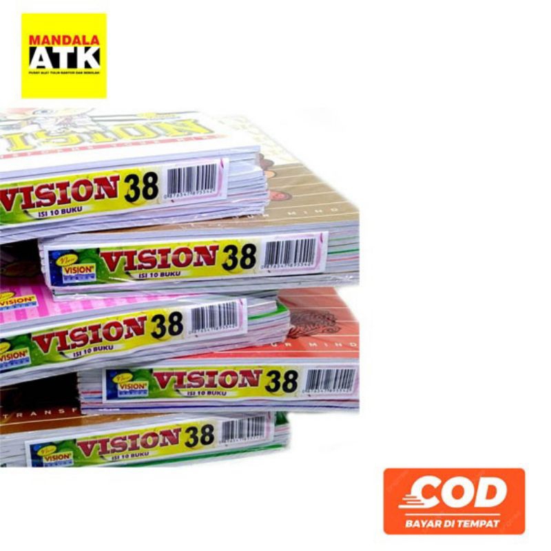 

Buku Vision isi 38 Lembar 1 Pak