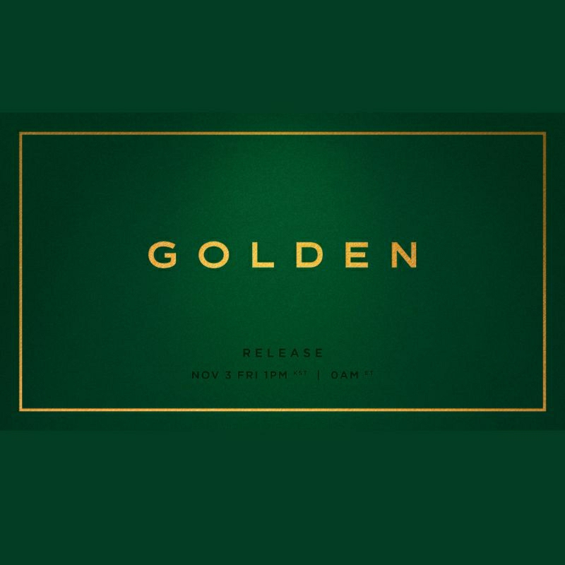 [+Weverse POB] BTS JUNG KOOK's SOLO ALBUM "GOLDEN" WEVERSE ALBUM
