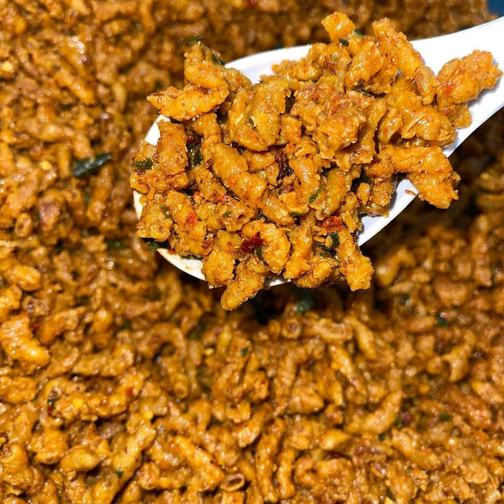 

Nafariz724 1/2Kg - Usus Crispy Pedas Daun Jeruk