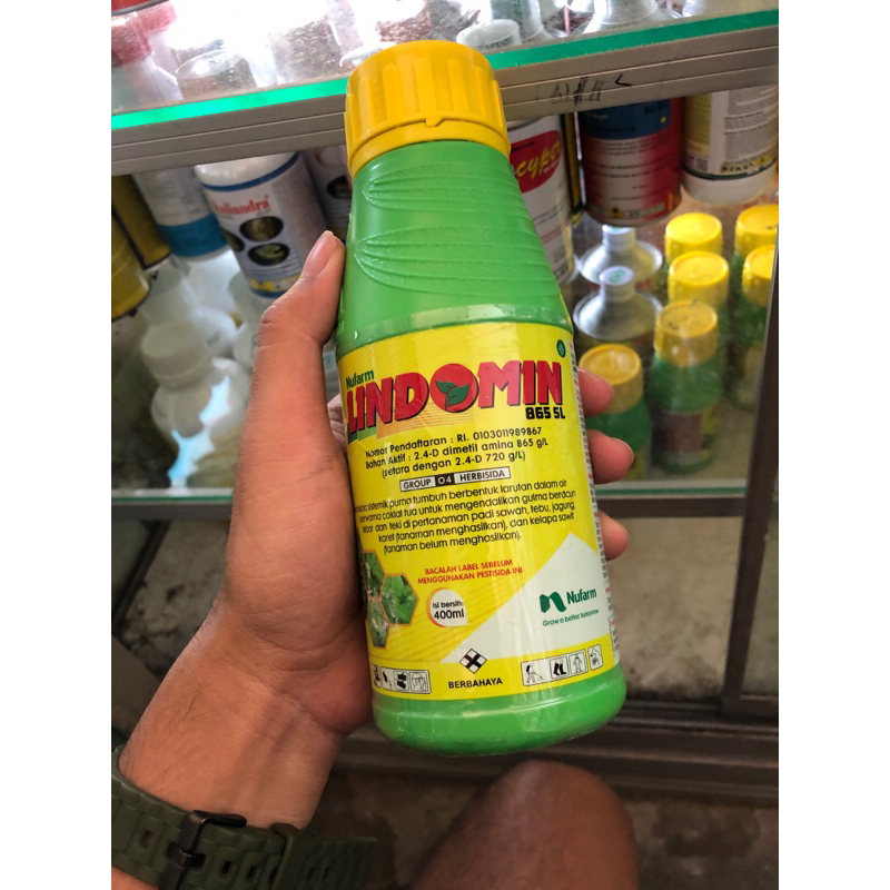 HERBISIDA - LINDOMIN 865SL - 400ML (Dimetil Amina 865sl)