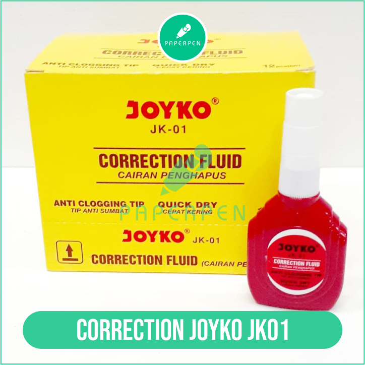 

1 Lusin Correc Joyko Jk01 Tipe-X/Correction