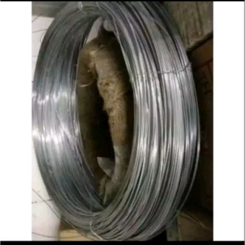 kawat licin / galvanis per roll 50kg 1mm 2mm 3mm 4mm 5mm