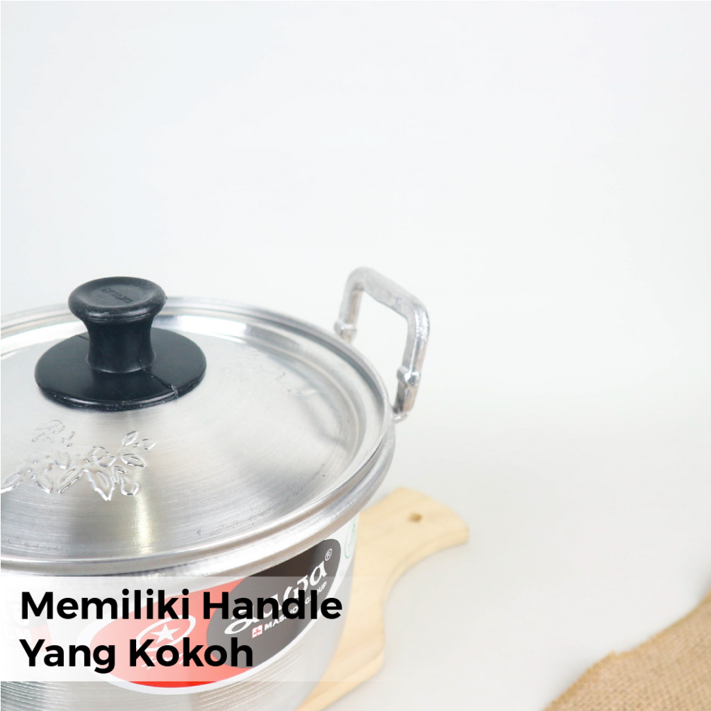 HOT PRODUCT Maspion Panci JAWA TL 16 Cm Aluminium Tebal - DN