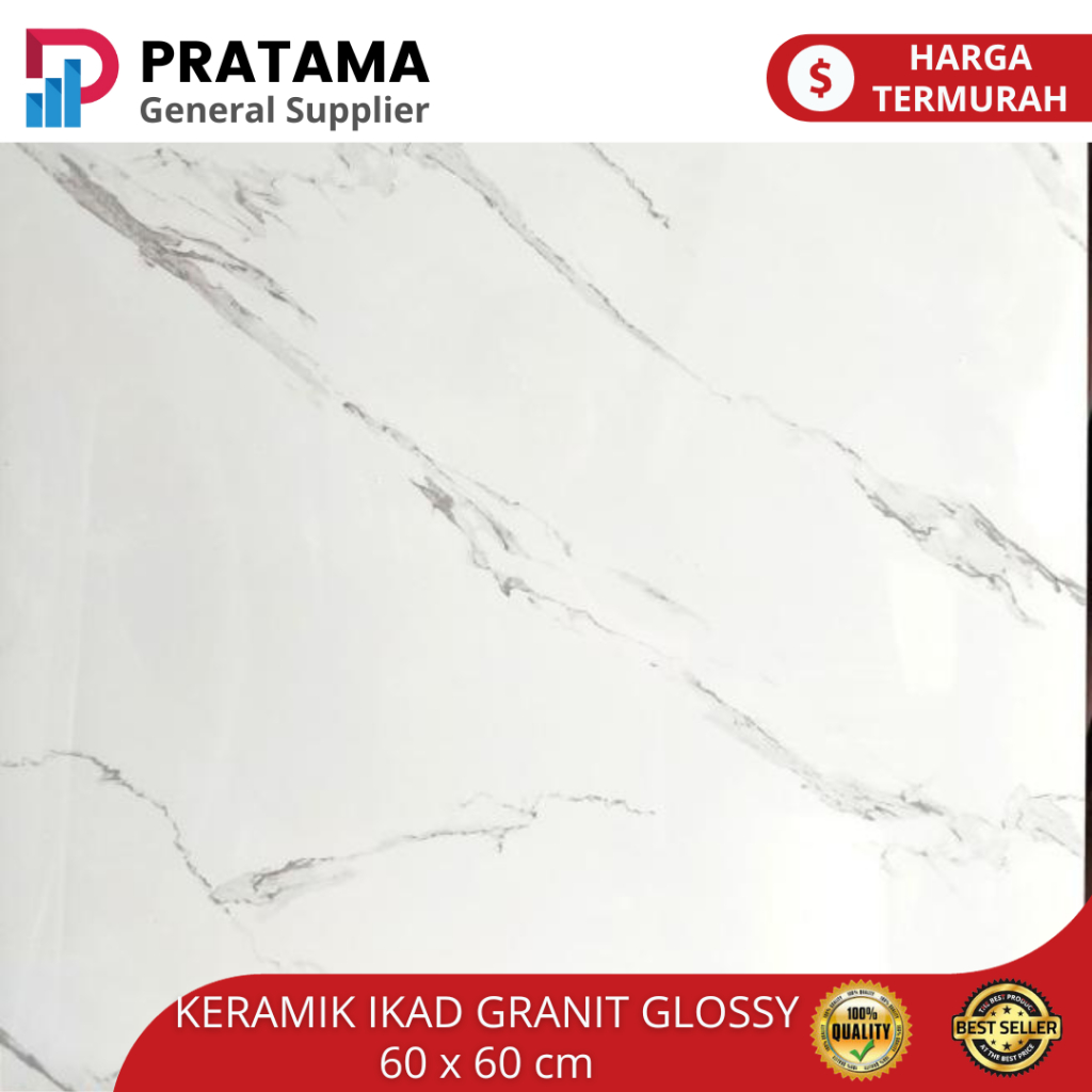 keramik permukaan glossy keramik lantai 60x60/ granit IKAD glossy | surabaya