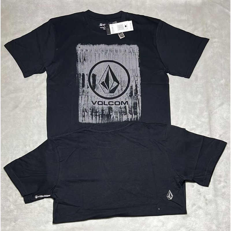 kaos pria lengan pendek surfing premium volcom