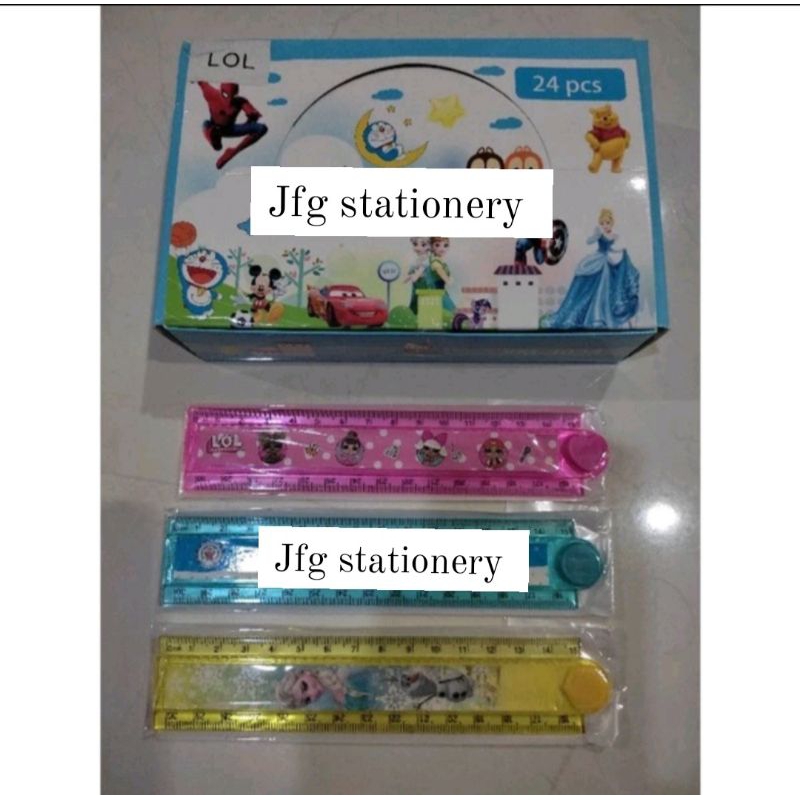 

Penggaris Lipat 30cm Fancy (24pc)