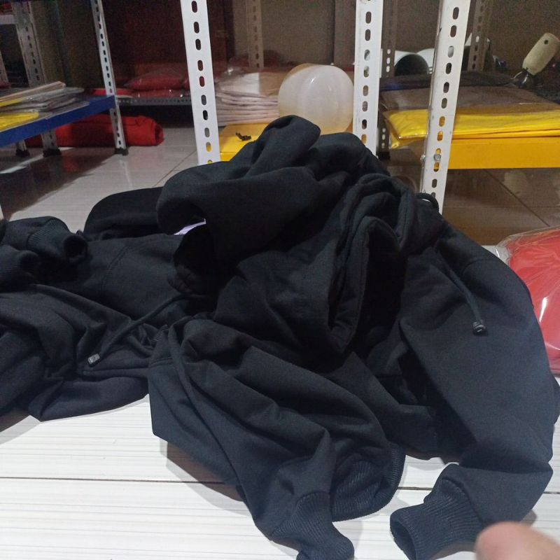Hoodie Zipper Anak Polos