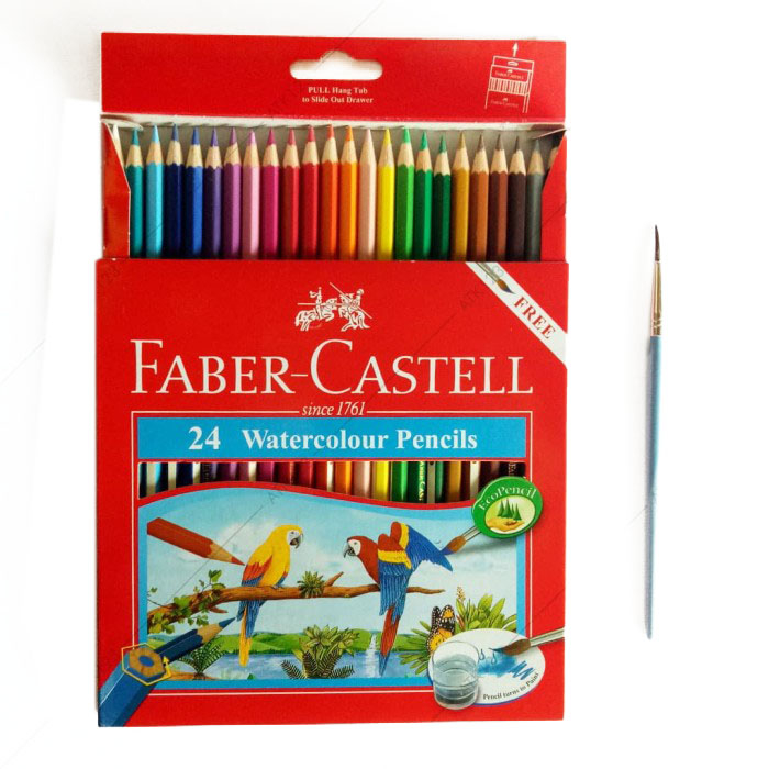 

Faber Castell 24 Water Colour Pensil 114464