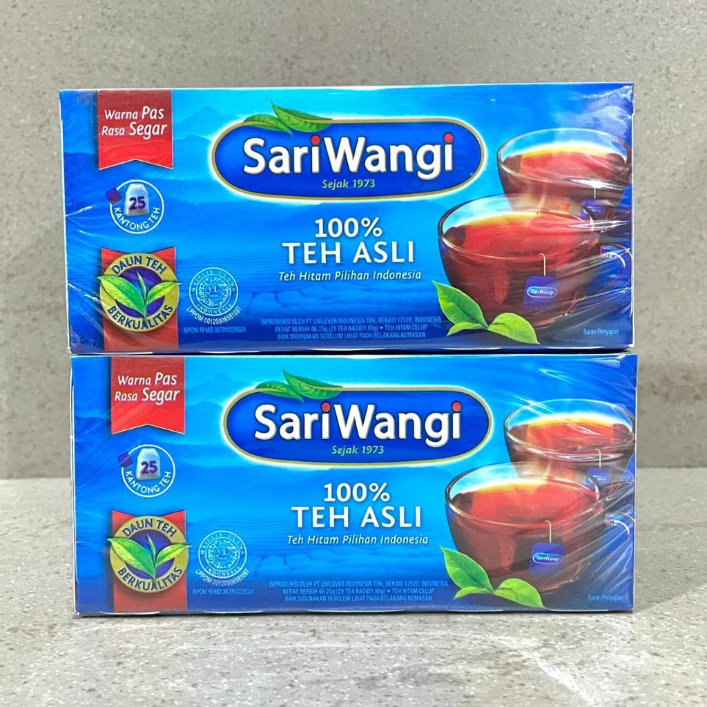 

Sariwangi Teh Celup box 1,8 gr isi 25