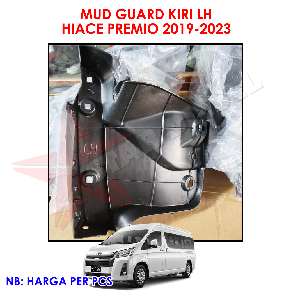 REAR MUDGUARD KIRI HIACE PREMIO SAYAP MUD GAD ALAS  LUMPUR BAN KIRI HIACE PREMIO