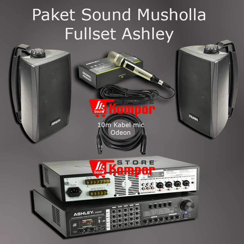 PAKET SOUND UNTUK MOSHOLLA MASJID FULL ASHLEY