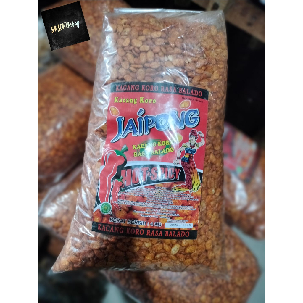 

kacang koro rasa balado 250gram