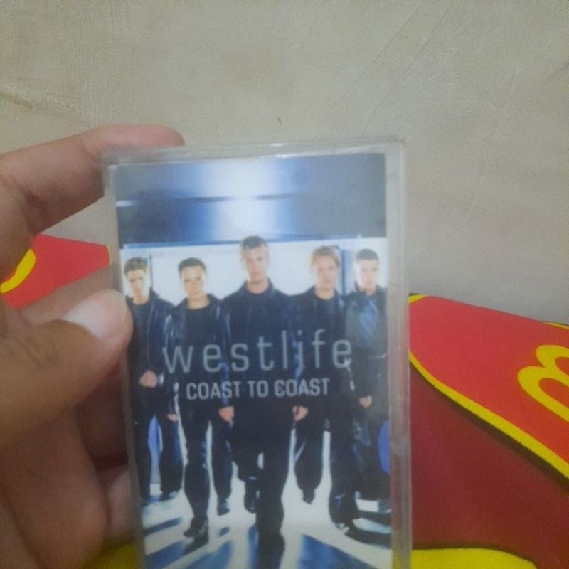 Kaset pita / cassette tape - Westlife Coast To Coast