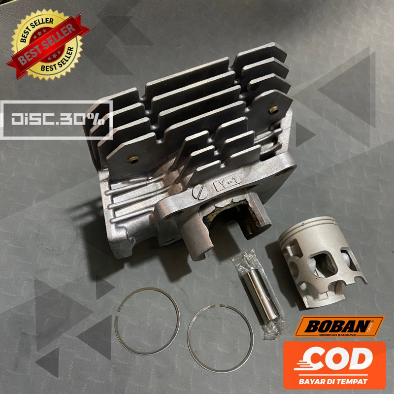 BLOK SEHER RX KING Y1 SETT BLOK SEHER CYLINDER BORING PISTON KIT RING copy ori