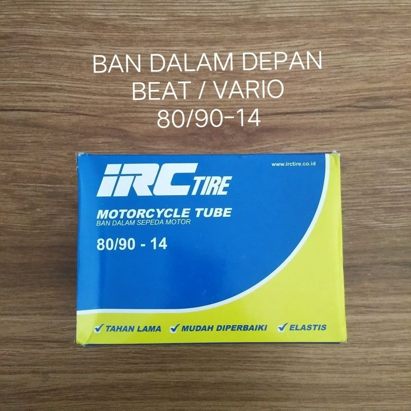 BAN DALAM IRC 80/90-14 BAN DEPAN BEAT VARIO BAN BELAKANG MIO