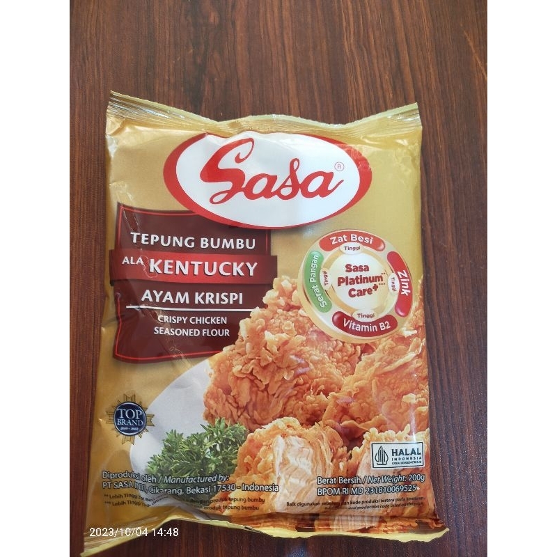 

SASA TEPUNG BUMBU AYAM KRISPI ALA KENTUCKY 200 gr