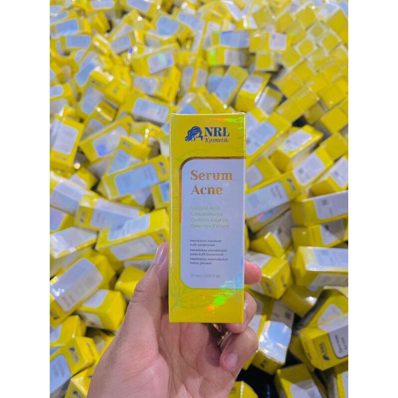 SERUM NRL ACNE ORIGINAL ASLI BPOM SERUM JERAWAT AMPUH