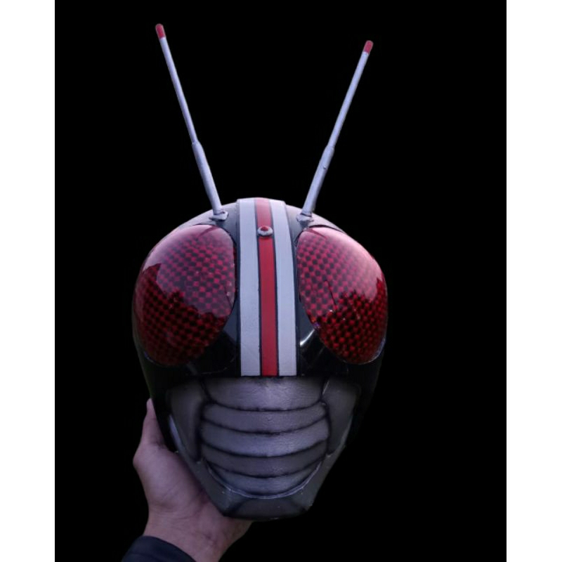 helm kamen rider black cosplay