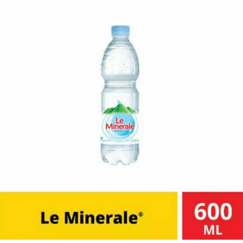 

Le Mineral 600ml/Minuman Air Mineral