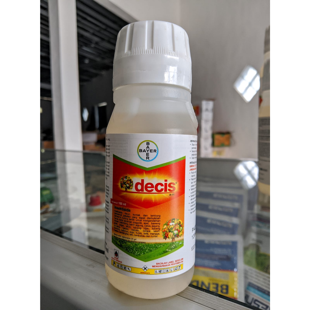 Insektisida DECIS Obat pembasmi hama ulat kutu putih belalang- 100 ML