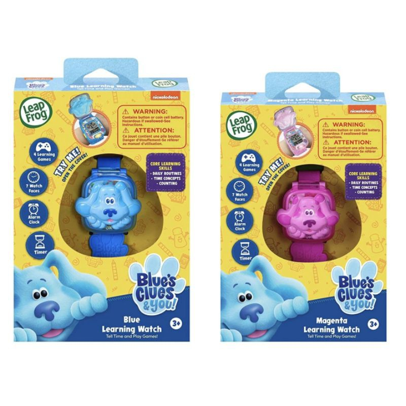 Leap Frog Blues Clues and You Learning Watch